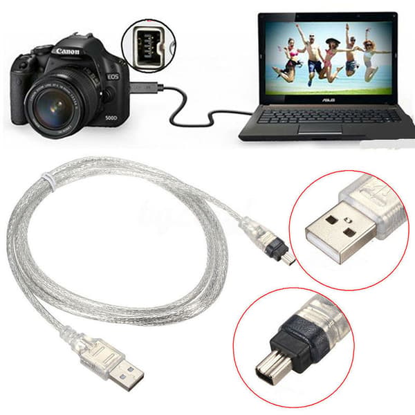 [LCS] Mini DV MiniDV USB-kaapeli FireWire IEEE 1394 HDV-videokamera PC-editointiin
