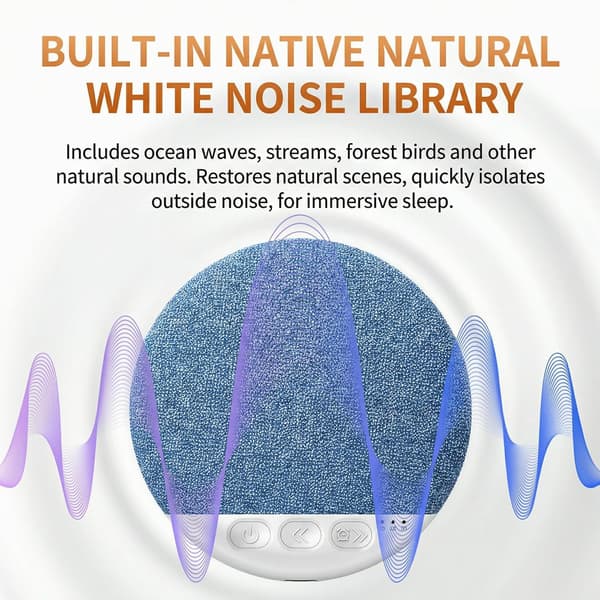 [LCS] Ultralight Pillow Speaker with White Noise and Bluetooth 5.4 for Side Sleepers