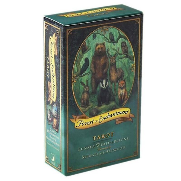 Magic Oracle -kortit, Lumouksen metsä, Lue kohtalo Tarot 78 kortin pöytäpelisetti