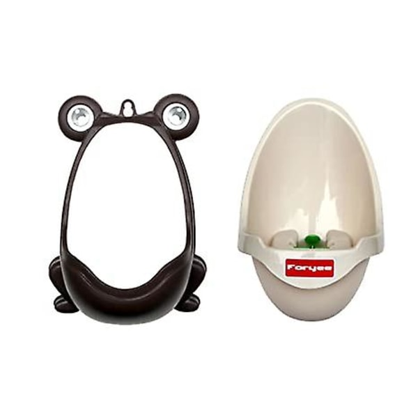 Söt Groda Potträning Urinal För Pojkar brown