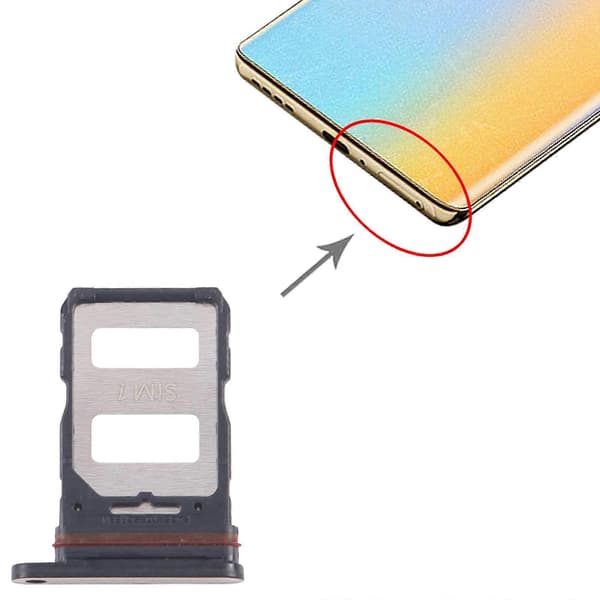 För Infinix Note 40 Pro 5G X6851 5st SIM-kortsfack + SIM-kortsfack (Guld) Gold