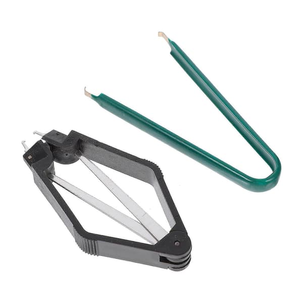 [LCS]2st IC Pick-up Tool IC Extractor Tool Elektroniska Komponenter Greppverktyg Black 10.5X5.3CM
