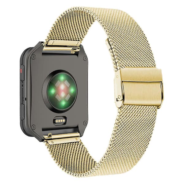 Til Garmin Venu X1 urrem Milanese rustfrit stålbånd med spænde - Guld Multicolor Gold