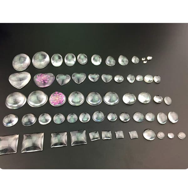 [LCS] Silikoneharpiksforme Sæt Krystal Epoxyform DIY Håndlavede Smykker Krystal Patch Form Tid Gem Patch Vedhæng Silikoneform