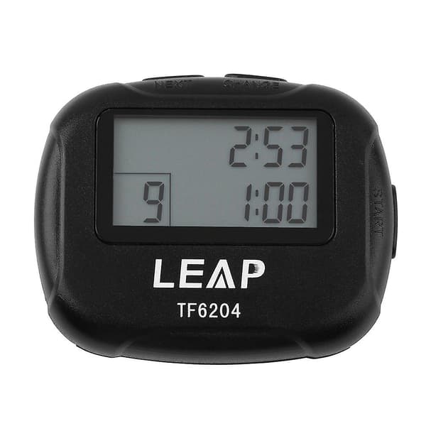 Elektronisk Intervalltimer for Trening, Sport, Boksing, Segment Stoppeklokke
