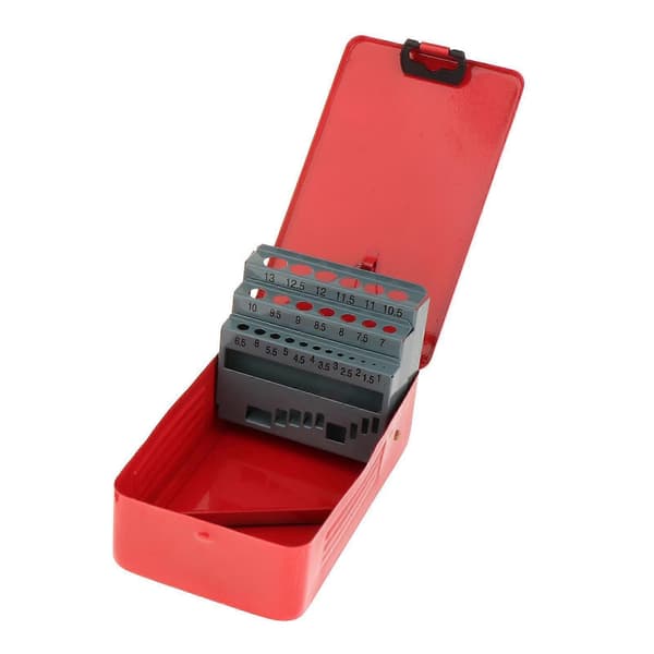 [LCS] Borrkasett Borrdispenser Organizer, Metall, Tillbehör 25 Slots