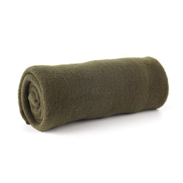 Hvalpe Tæpper Fleece Kæledyrstæppe Kompatibelt med Hunde Hvalpe Katte Kæledyr Army Green