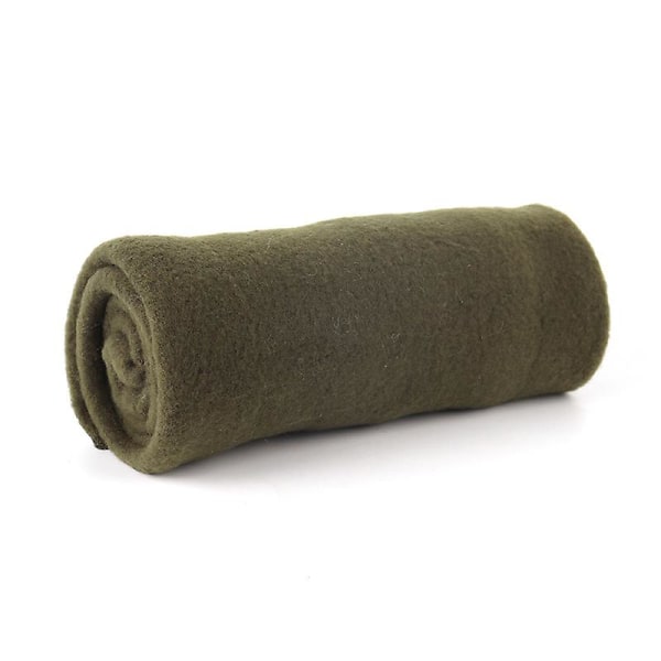 Puppy Dog Filtar Fleece Pet Filt För Hund Valp Katter Husdjur Army Green