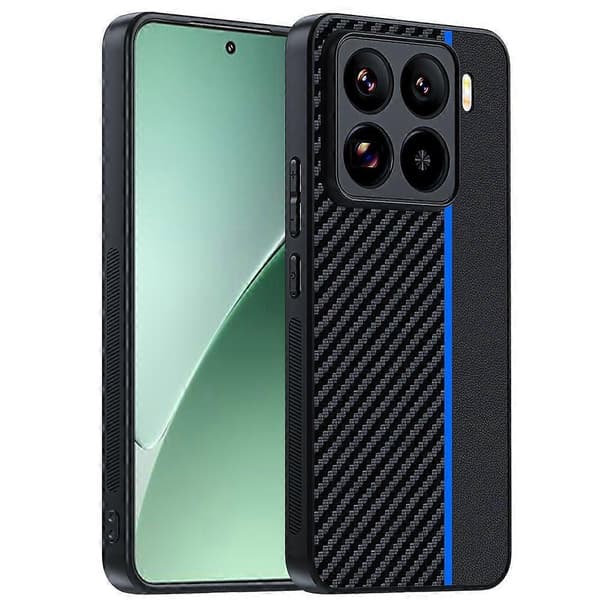 [LCS] Kolfiberfodral för Xiaomi 15 Black Blue