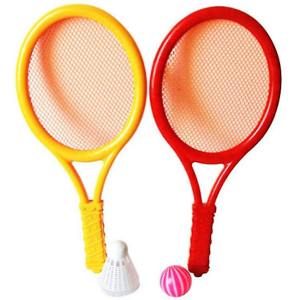 Sulkapallosetti lapsille, pallo ja sulka Junior Tennismaila Pelipeli
