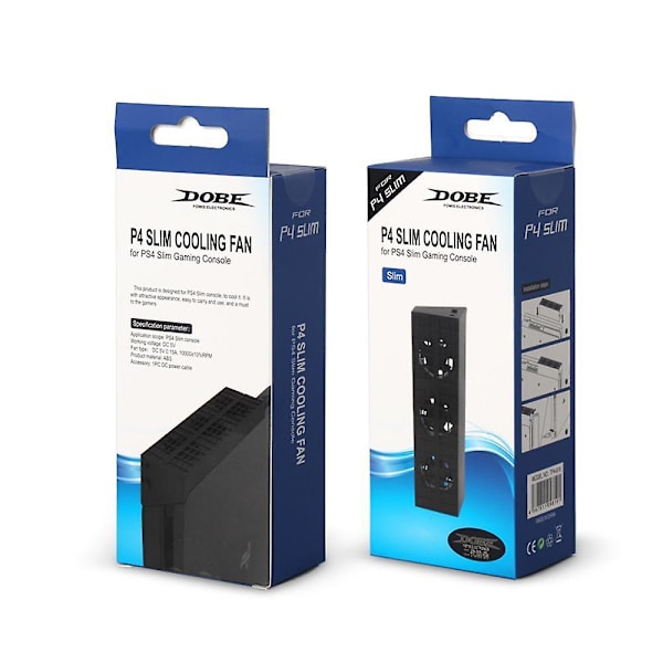 Dobe-jäähdytin, yhteensopiva Sony PS4 PlayStation PlayStation PS 4 Slim -tuuletinkonsolin lisävarusteiden kanssa, jäähdytys accesorios videopelin kiinnitysohjain