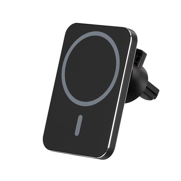 [LCS] Magnetisk Bilholder med Trådløs opladning 15W - Sort
