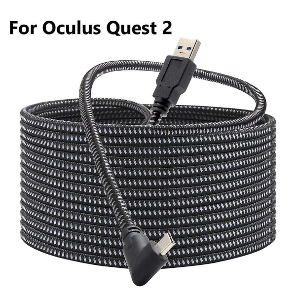 3/5/6M för oculus quest 2 länkkabel USB 3.0 snabbladdningskablar för quest2 vr dataöverföring snabbladdningar vr headsettillbehör 5m4