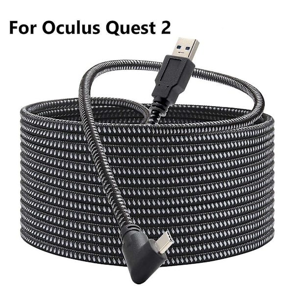 3/5/6M för Oculus Quest 2 Link-kabel USB 3.0 snabbladdningskablar för Quest2 VR dataöverföring snabba laddningar VR headset tillbehör 5m3