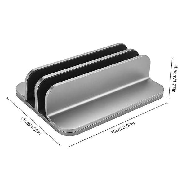 Bærbar lodret stander i aluminiumslegering til computerbrug