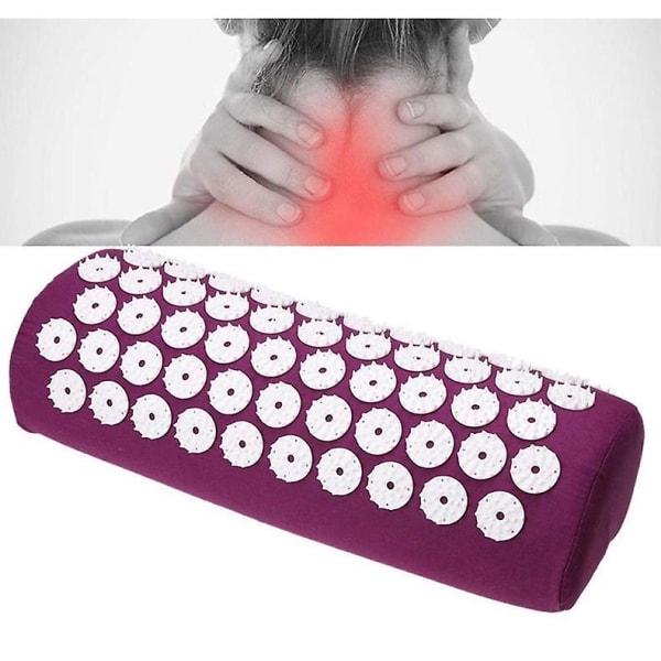 Sklisikker Akupressurpute Massasjematte Kroppssmerte Spik Fitness Pilates Treningspute Yogamatte Gavepose Applikator Kuznetsov Black