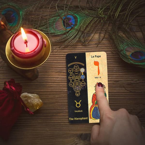 78 Kort Tarot Kabbalistiske Kort Sæt til begyndere Til Festspil