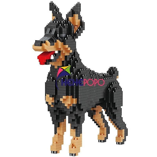 2100 st 16014 populär tecknad hund mini tax modell block byggklossar leksaker för barn presenter hund husdjur byggklossar 18247 no box