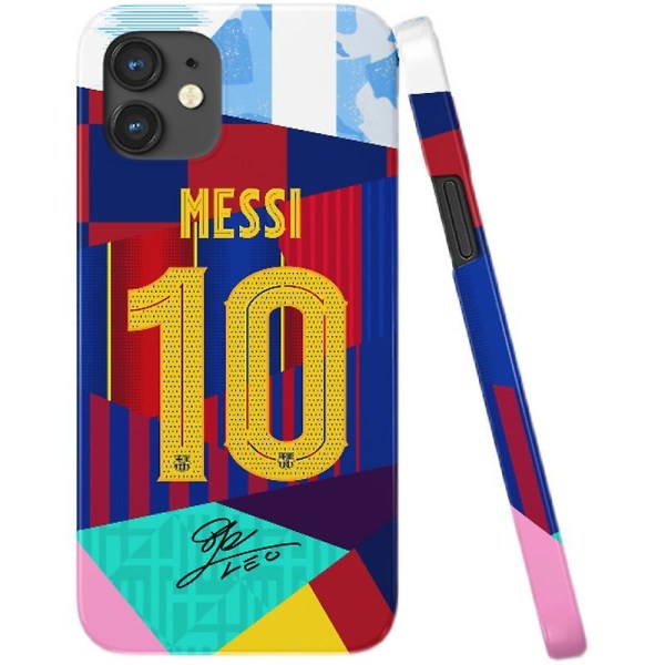 Barcelona Messi Karriär Tröja Sömmar Iphone78xsmaxr 6s11 12proplus Mobiltelefon Skal For iPhone 12Pro Max