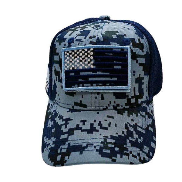 Män Baseball Hat Militarys Training Army Camouflage Cap Utomhus Camping Vandring Solhatt Camouflage