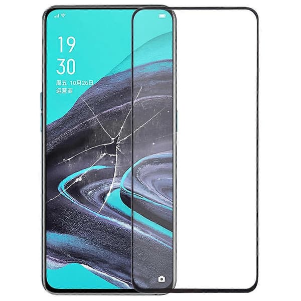 Til OPPO Reno2 Frontskærm Ydre Glaslinse med OCA Optisk Klar Klæbemiddel Not Specified