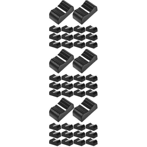 Fader Caps Mikser Plast Trykkhetter for Potensiometer 60 stk Konsoll