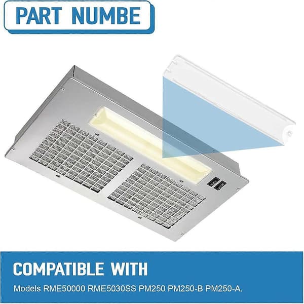 Erstatningsdeksel for ventilatorlys