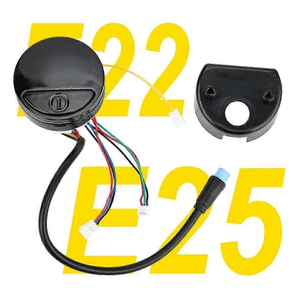 E22 E22D E25 Scooter Bluetooth Dashboard LED Display Printkort Udskiftningsdel Black