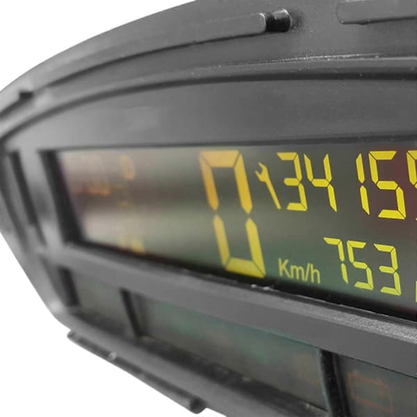 LCD-display kompatibel med Microcar MC1 MC2 M. Go cockpit instrumentpanel hastighetsmätare skärm Multicolor