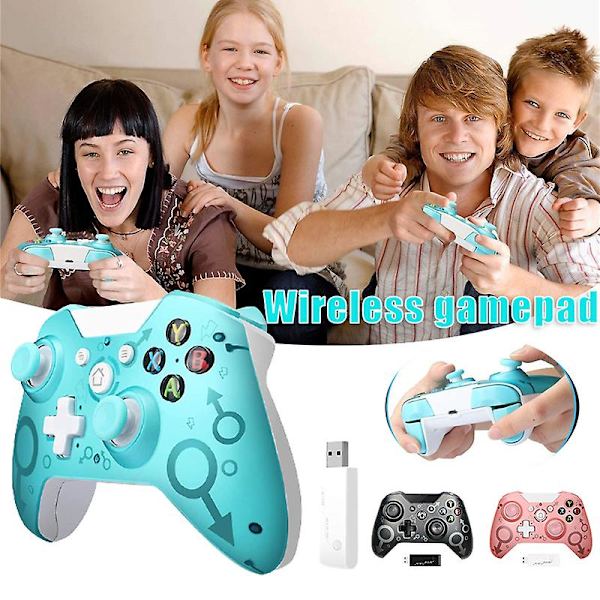 2.4g langaton ohjain kannettava joystick ladattava kädessä pidettävä peliohjain yhteensopiva X-one PC-tietokoneen kanssa uusi Black