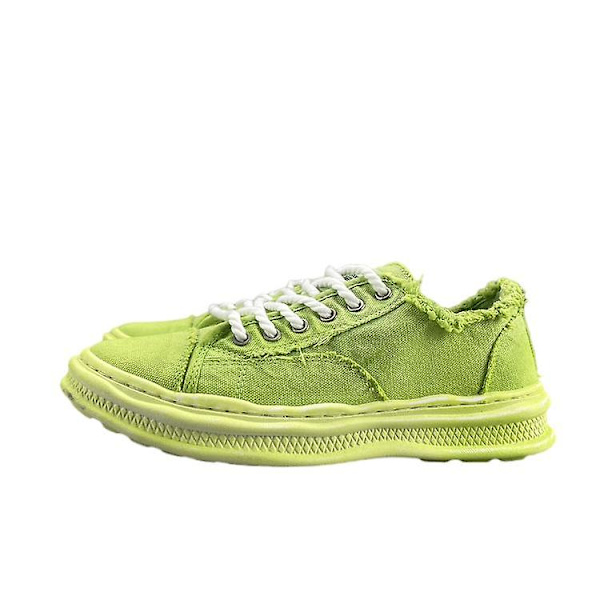 Herre Lav Canvas Sko Gør Gamle Retro Kludsko 40