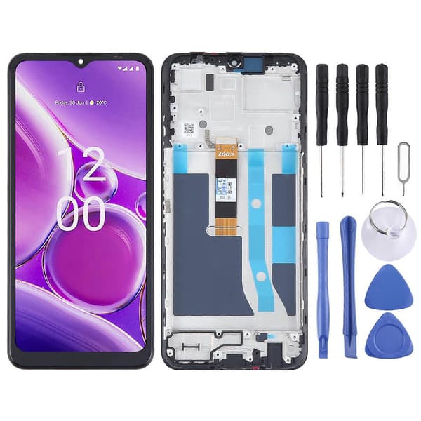 [Ny] LCD-skærm Digitizer Fuld Samling med Ramme Not Specified For Nokia G42