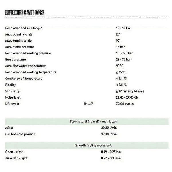 [LCS]Sedal 35 mm keramisk kranpatron kompatibel med engreppsventilbyte