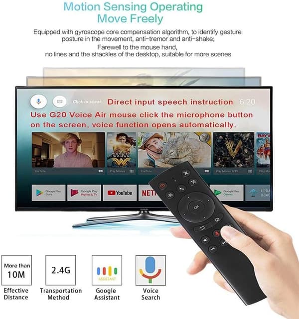 [LCS]G20 Fjernkontroll for Nvidia Shield TV Fjernkontroll