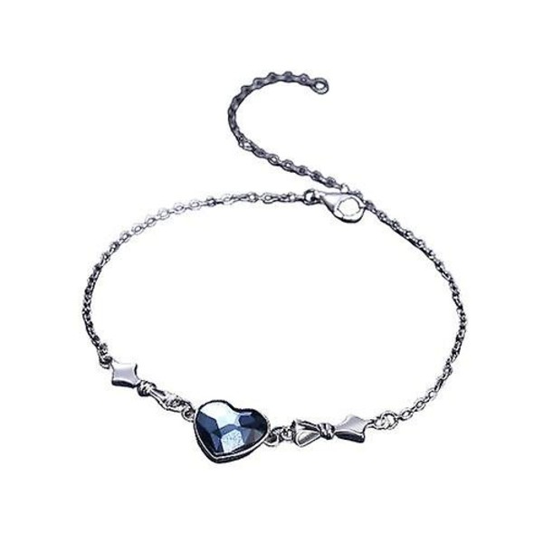 Hjärta Armband i Sterling Silver för Kvinnor