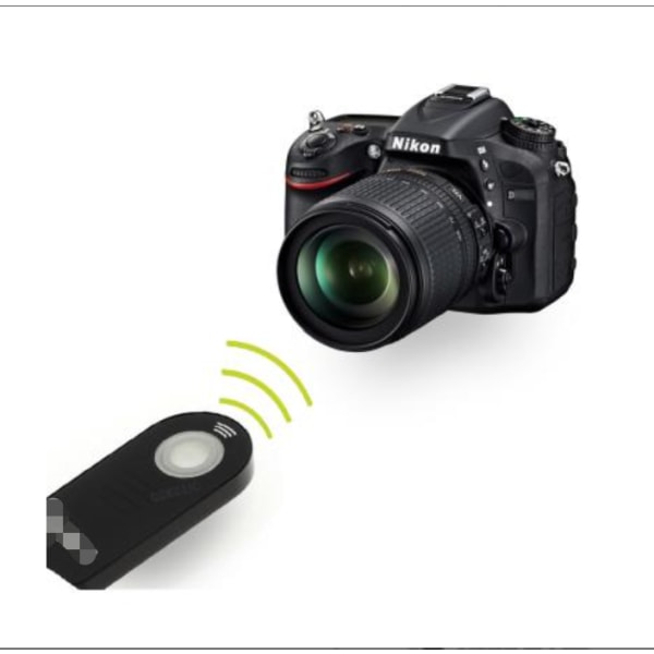 NIKON ML-L3 ersättande infraröd trigger Selfie-fjärrkontroll