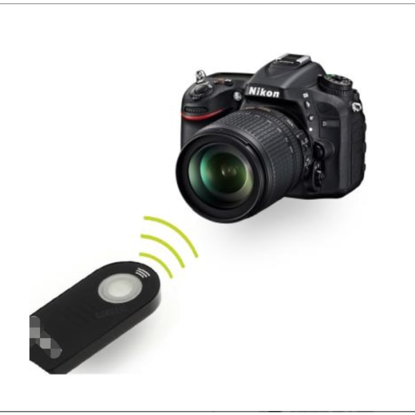 NIKON ML-L3 erstatnings infrarød udløser Selfie fjernbetjening