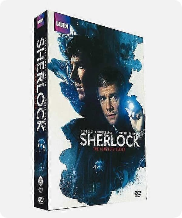 [LCS] Sherlock: Koko sarja 1-4 + Abominable Bride (DVD, 2017, 9 levyn setti) englanninkielinen versio
