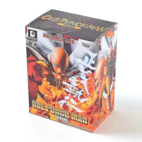 Anime One Punch Man Dxf Saitama PVC Figur Samlerobjekt Model Legetøj