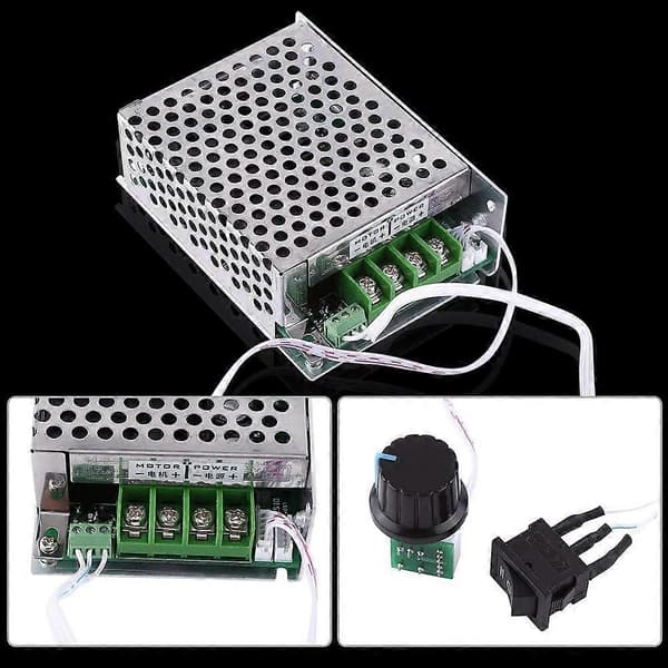 PB DC 12V 24V 36V 40A PWM Hastighetskontroller, Motor DC Motor CCM6DS-B