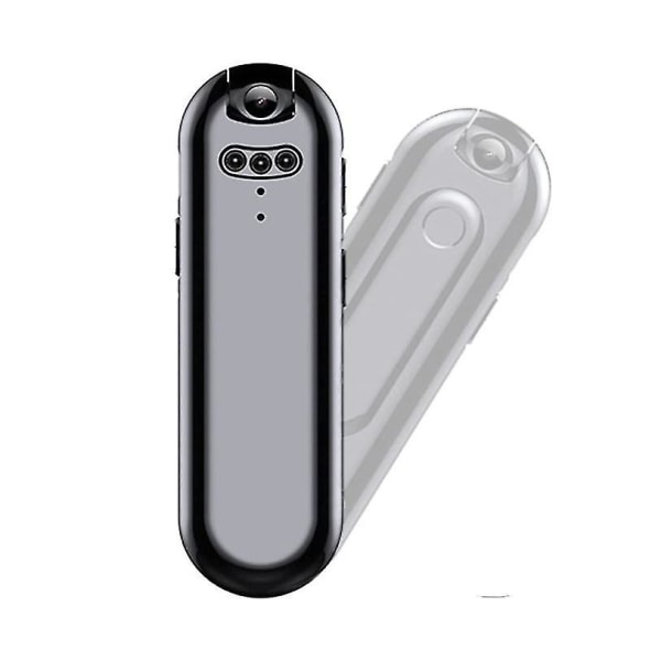 Mini Spy Video Recorder med 180° roterande kamera Auto Portable Audio Recorder Inbyggd LED Night