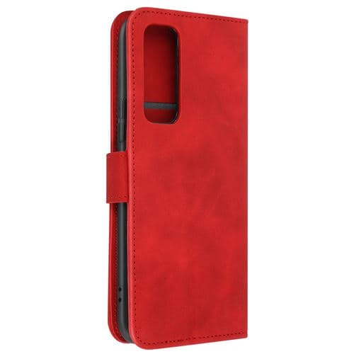 [LCS]? Vivo Y70 Ultra Resistant Soft Touch Plånboksfodral - Röd