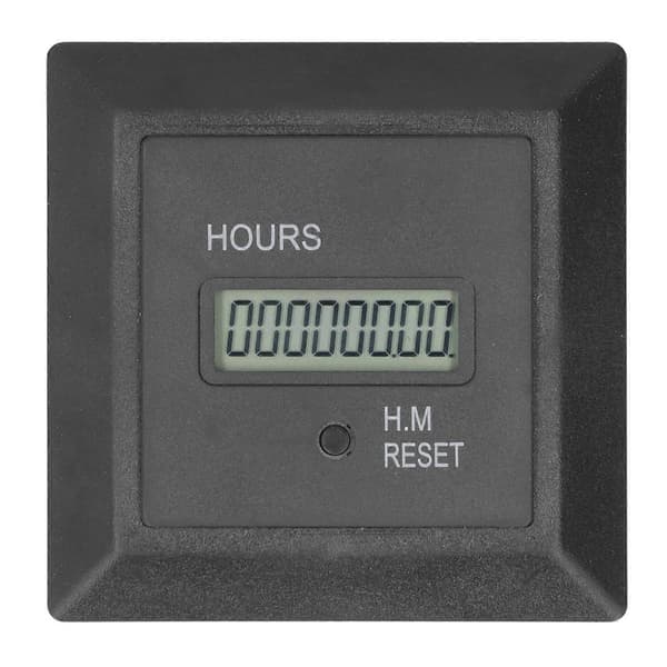 [LCS] Timetæller Digital Display Timer Timemåler 0?999999H 59M kompatibel Industri 100?240V AC