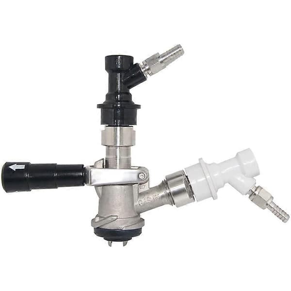 [LCS] Ball Lock Keg Coupler Adapter Ball Lock Quick Disconnect Conversion Kit Keg Coupler 5/8 Gjenge Rustfritt Stål 3 colors