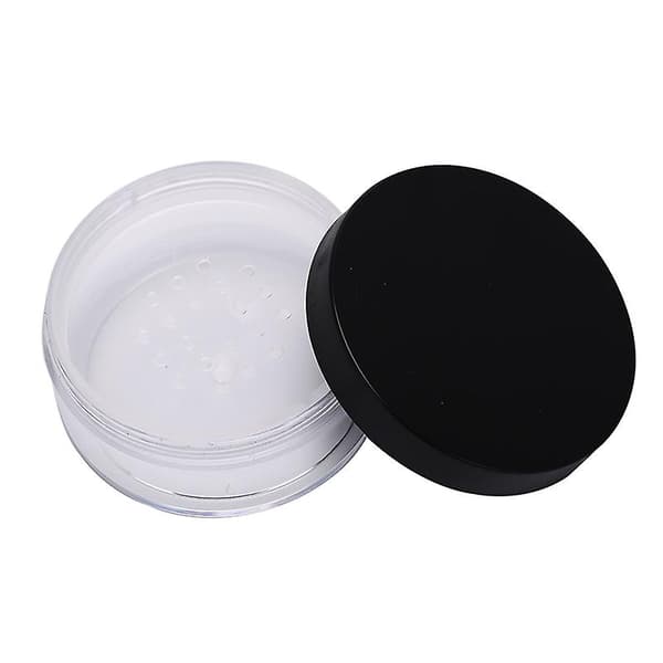 [LCS]50g Plast Klar Gjenbrukbar Tom Løspudderbeholder Black