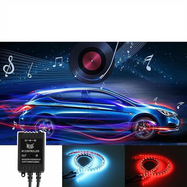 Auton LED-valonauha