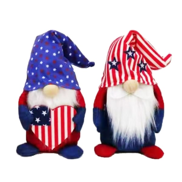 Holiday ornament patriotisk gnome plysch president val dekor