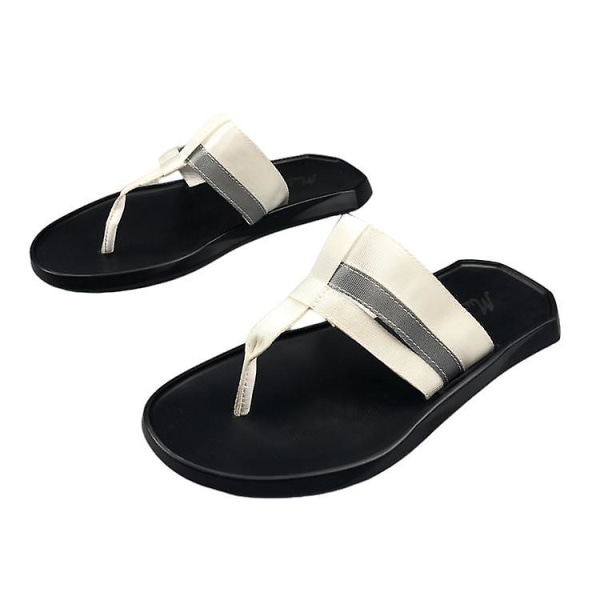 Flip Flops för män Halkfri Bekväm mjuk sula Strandsandaler Tide 42