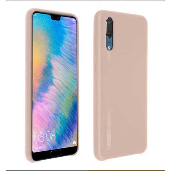Lämpligt Kompatibelt med Huawei P20 Flytande Telefonskal Rosa