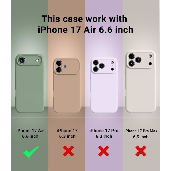 [LCS] Shockproof Liquid Silicone Case for iPhone 17 Pro Max - Yellow, MagSafe Compatible iPhone 17 Pro Max iPhone 17 Pro Max jaune